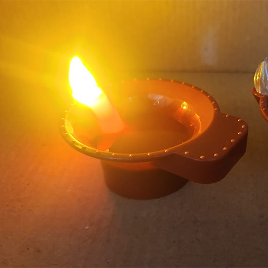 AFC Trading. Diya Led Light Brown (Battery)