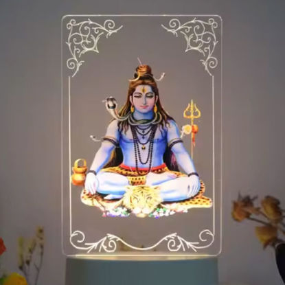 Picture of Shiva God Acrylic Light