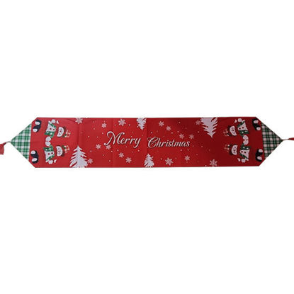 Picture of Merry Xmas Snowman Runner (1m80 x 35cm)