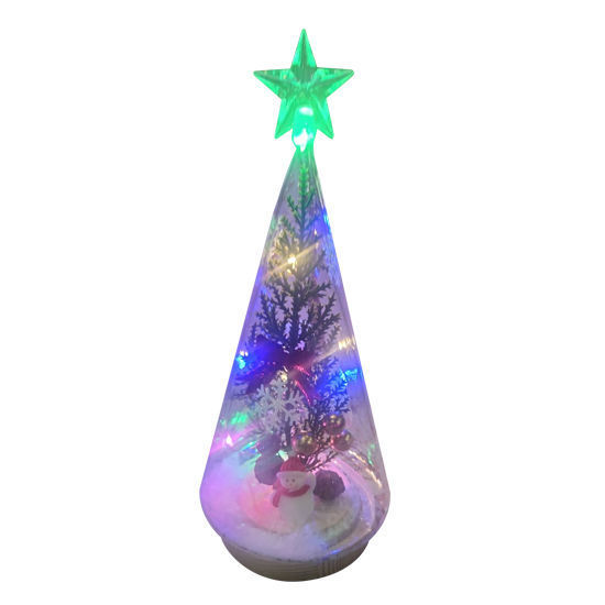 Picture of Xmas Cone (23cm) W/Wire Light