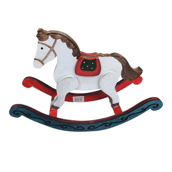 Picture of Xmas Wood Horse