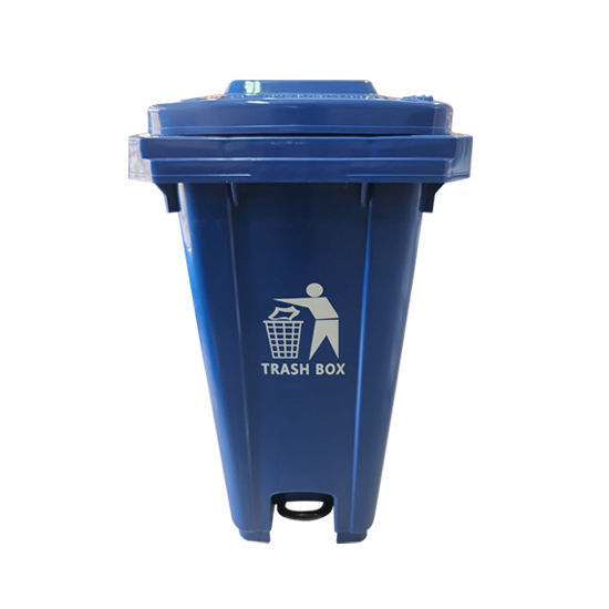 Picture of Dustbin With Wheels & Pedal - 120 Lts