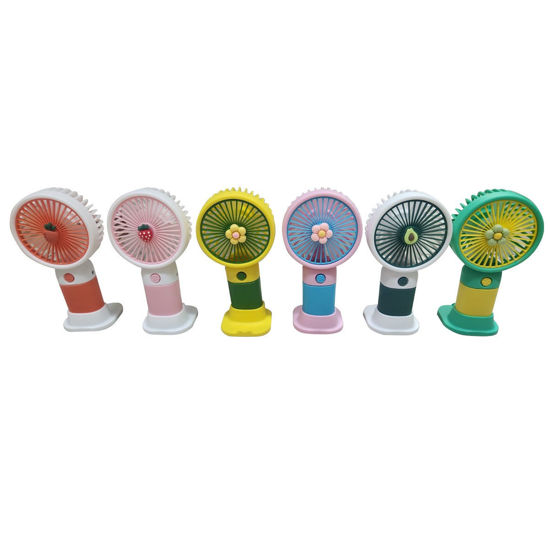 Picture of Rechargeable Hand Fan with Mobile Holder