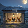 Picture of Solar Vintage Hanging Oval Lamp With R/Control