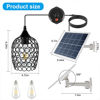 Picture of Solar Vintage Hanging Oval Lamp With R/Control