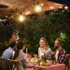 Picture of Solar Vintage Hanging Round Lamp With R/Control