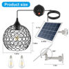 Picture of Solar Vintage Hanging Round Lamp With R/Control