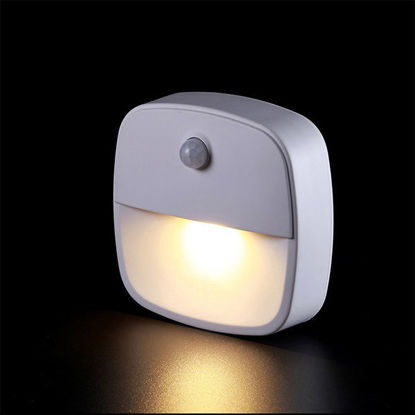 Picture of PIR Sensor Night Led Lamp Square (Warm White)