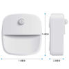 Picture of PIR Sensor Night Led Lamp Square (Warm White)