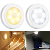 Picture of PIR Sensor Night Led Lamp Round (Warm White)
