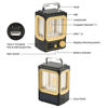 Picture of Solar Led Lamp Dimmable (White/Warm White) W/Handle