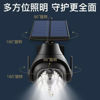 Picture of Solar FAKE Rotating Camera Led Light / 2 Antenna (White)