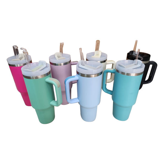Picture of Vacuum Mug - 1L with-Straw
