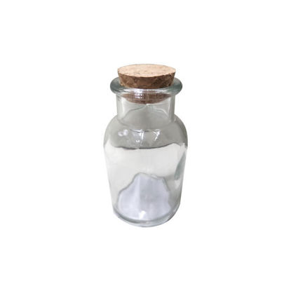 Picture of Glass jar  (height: 9cm) with cork