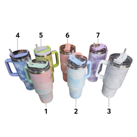 Picture of Vacuum Flask with straw