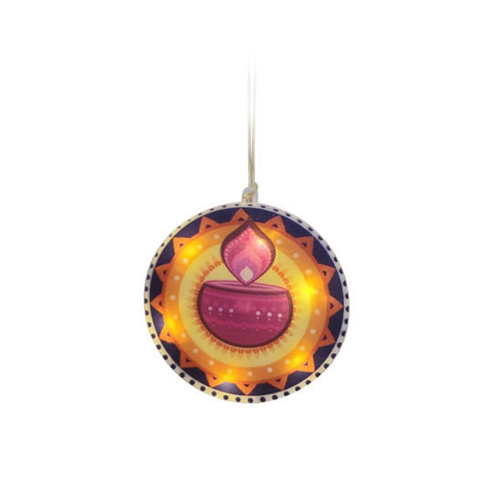 Picture of Hanging Round Diya Light