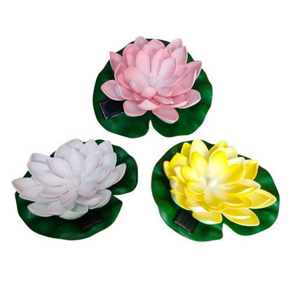 Picture of Lotus Solar Water Sensor Light (17 x 15cm)
