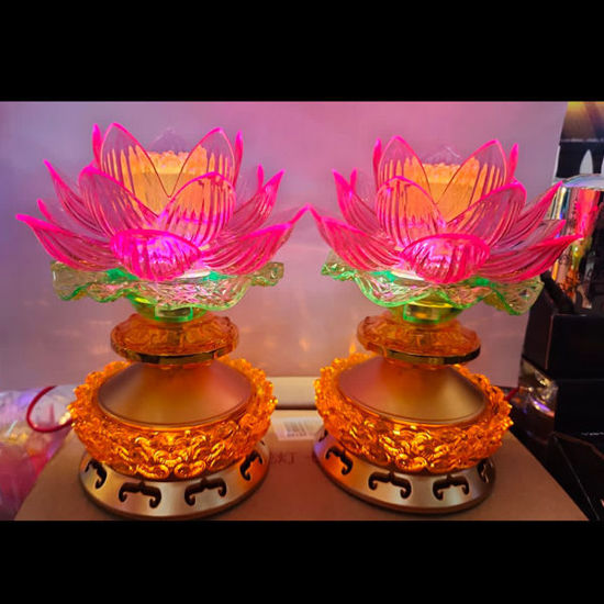 Picture of Lotus Lamp - 2pcs (Battery/Usb)