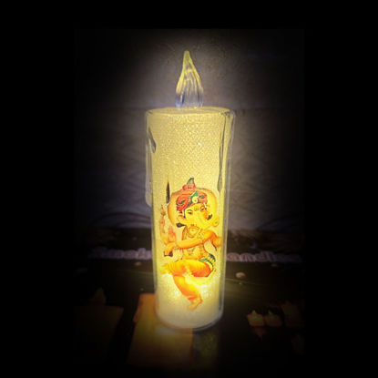 Picture of Ganesh Candle - Height : 5cm