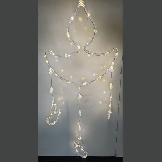 Picture of Hanging Diya Light 4pcs W/Controller