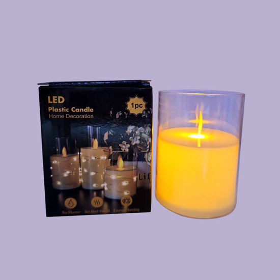 Picture of Led Flickering Candle - 10cm