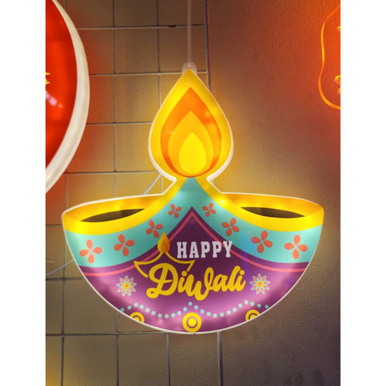 Picture of Happy Divali Frame Light