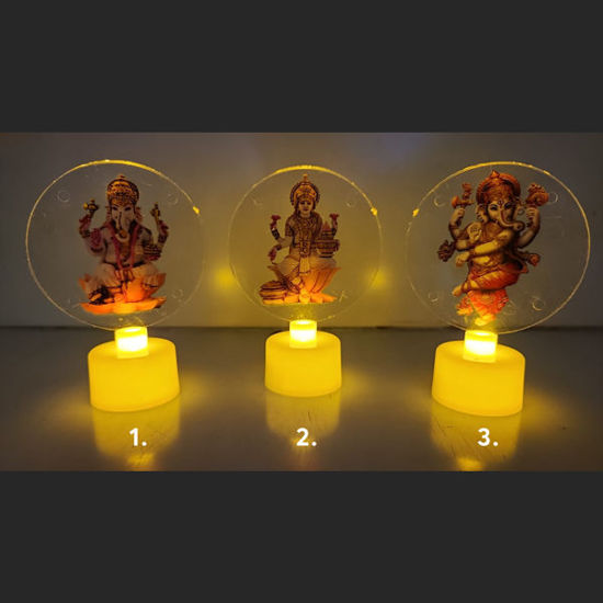 Picture of God Candlelight