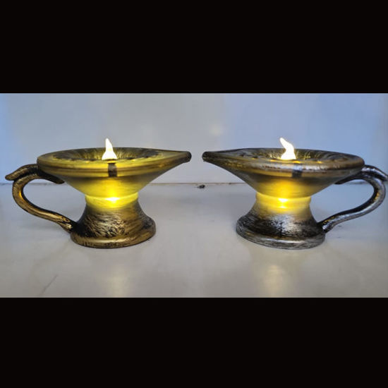 Picture of Diya Lamp W/Handle