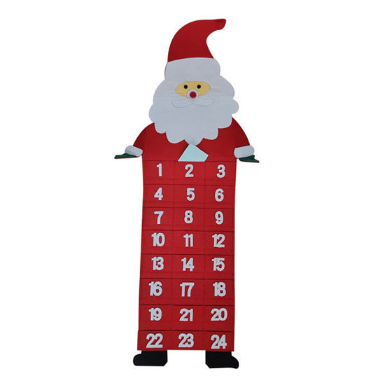 Picture of Xmas Santa Numbers with pockets