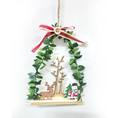 Picture of Xmas Hanging Deer Snowman
