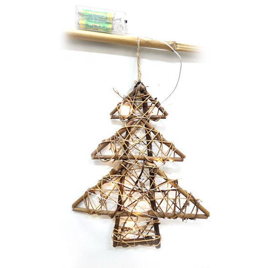 Picture of Xmas Wirelight Wood Tree