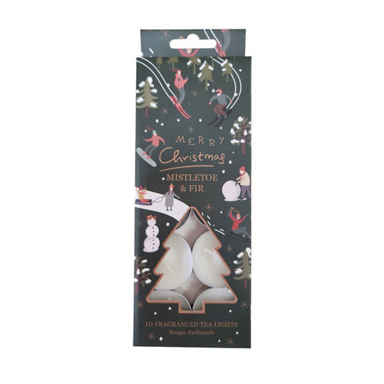 Picture of Xmas Fragranced Tealights (10pcs)