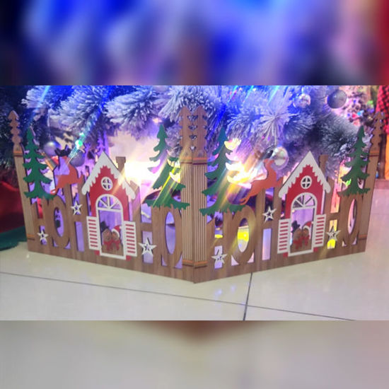 Picture of Xmas Wooden Fence - 2pcs (30x40x160cm)
