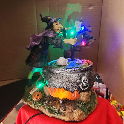 Picture of Halloween Witch with Light and Sound