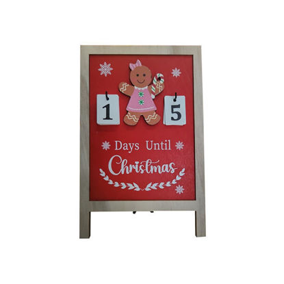 Picture of Xmas Countdown Frame on Stand