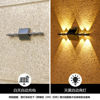 Picture of Solar Up Down Wall Light 8 Leds (Warm White)
