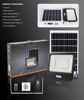 Picture of Solar Floodlight New X-Series W/R.Control - 100W (White)
