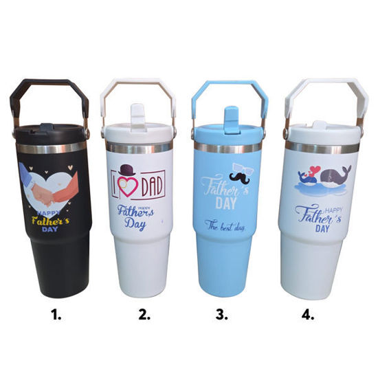 Picture of Vacuum Flask with Handle - 890ml (Dad)