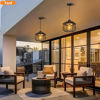 Picture of Pumpkin Style Solar Hanging Light W/R.Control