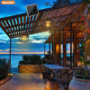 Picture of Pumpkin Style Solar Hanging Light W/R.Control