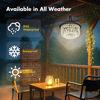 Picture of Solar Pendent Hanging Light W/R.Control (White & Warm White)