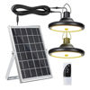 Picture of Double Hanging Solar Pendant Lamps 4 Modes W/R.Control