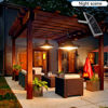 Picture of Double Hanging Solar Pendant Lamps 4 Modes W/R.Control