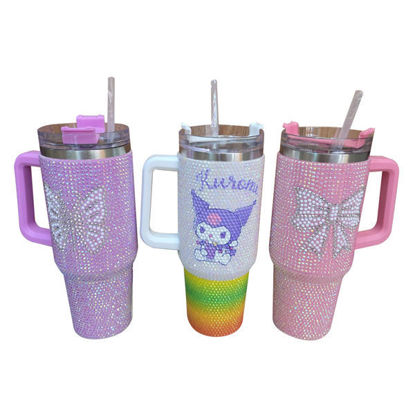 Picture of Vacuum Flask Cup (Kuromi / Butterfly / Bow)
