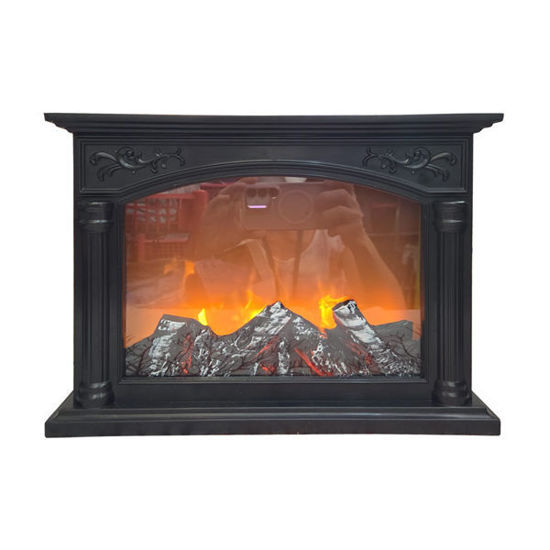 Picture of Fireplace Deco Square (Electric or Battery Operated) - 25 x 33cm