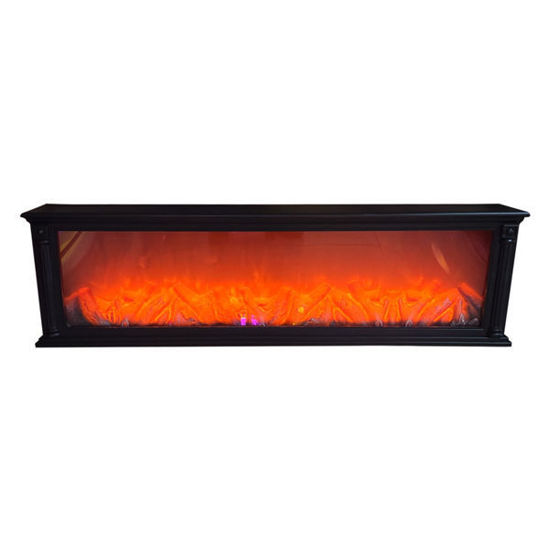 Picture of Fireplace Deco Rectangle (Electric or Battery Operated) - 100 x 28 x 12cm