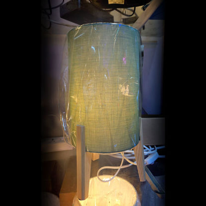 Picture of Table Lamp with Wood Stand (without bulb)