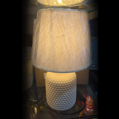 Picture of Table Lamp with Ceramic Base (Bulb Not Included)