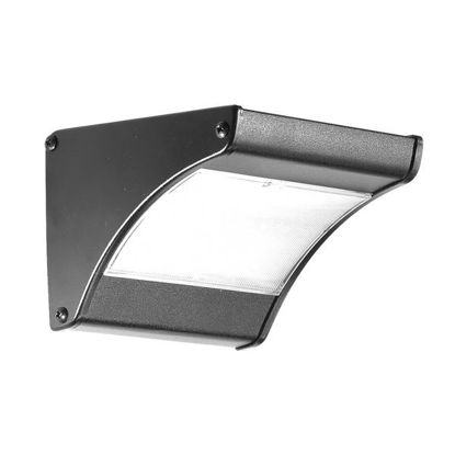 Picture of Solar Square Aluminium Wall Light (White)