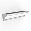 Picture of Solar Curve Aluminium Wall Light Large (White)